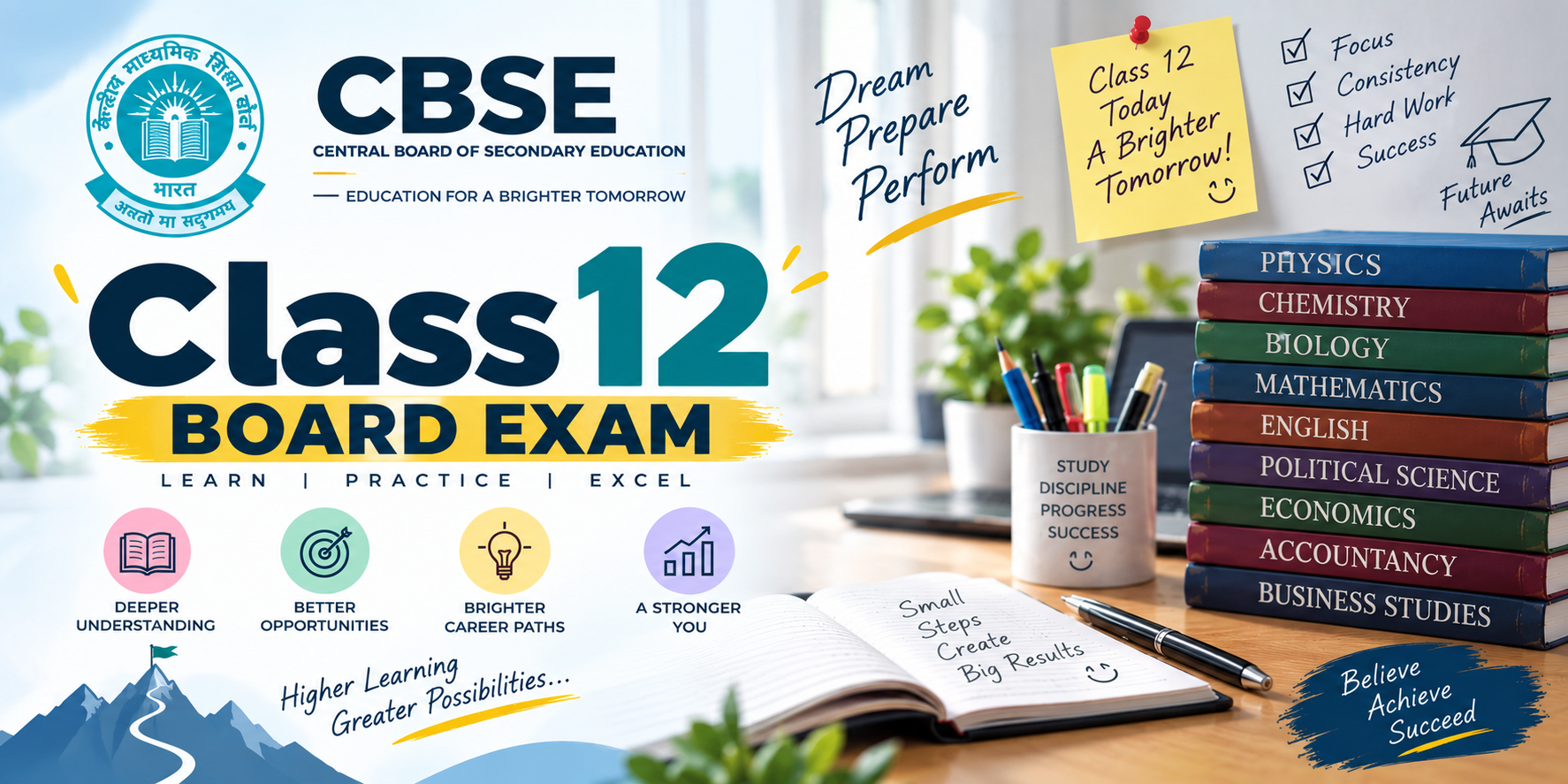 Exam category banner